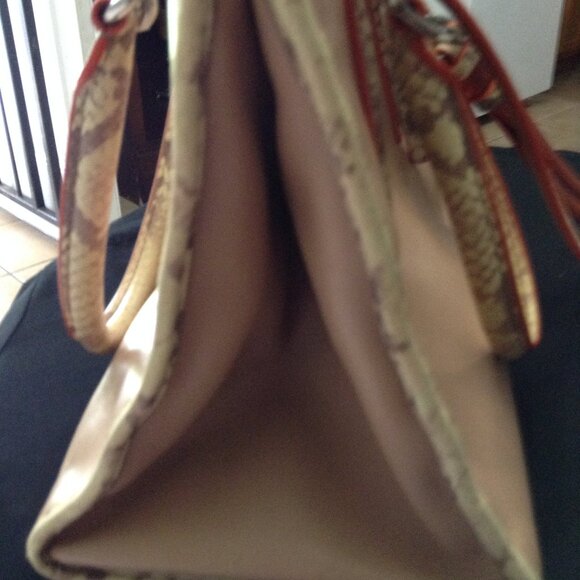 Coach Python Leather Christie Crossbody Handbag - Picture 3 of 11